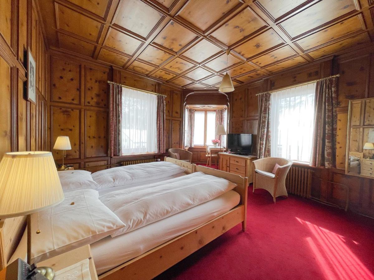 Hotel Engadinerhof Pontresina Buitenkant foto