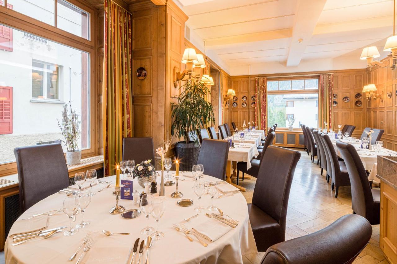 Hotel Engadinerhof Pontresina Buitenkant foto